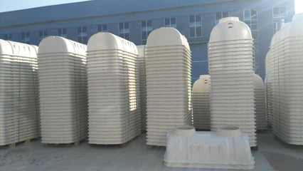 西双版纳玻璃钢化粪池@多少钱一立方