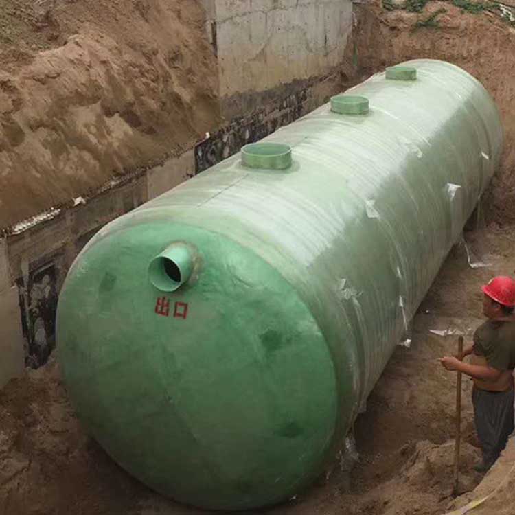 绿色环保化粪池 玻璃钢生态化粪池 玻璃钢防腐化粪池 农村家用化粪池图片_高清图_细节图