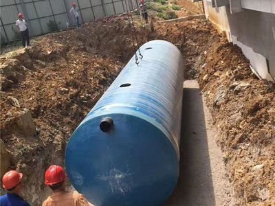 学校化粪池清理方法地埋式玻璃钢化粪池化粪池